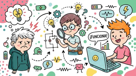 Construyendo el primer robot: electrónica infantil para niños de 5 a 12 años